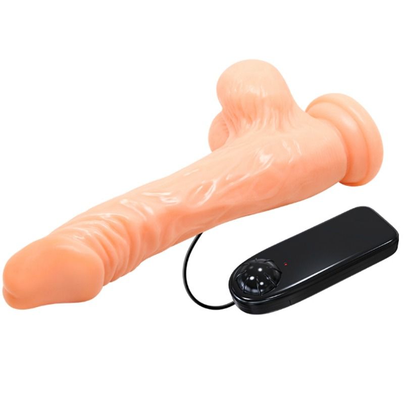 Baile Realistic Cock Dildo With Vibration | Niks.fi verkkokauppa