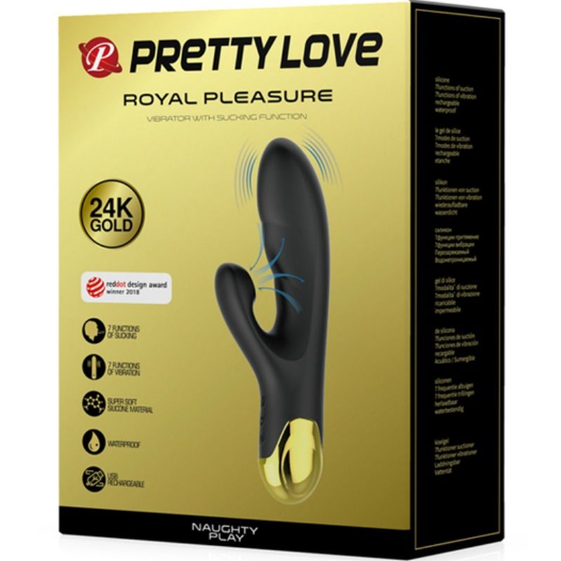 Pretty Love Smart Naughty Play Vibration And Suction | Niks.fi verkkokauppa