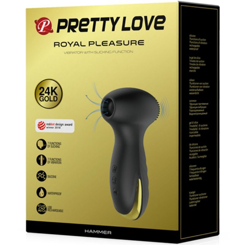 Pretty Love Smart Hammer Vibration And Suction | Niks.fi verkkokauppa