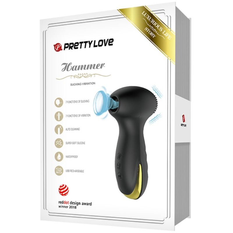 Pretty Love Smart Hammer Vibration And Suction | Niks.fi verkkokauppa