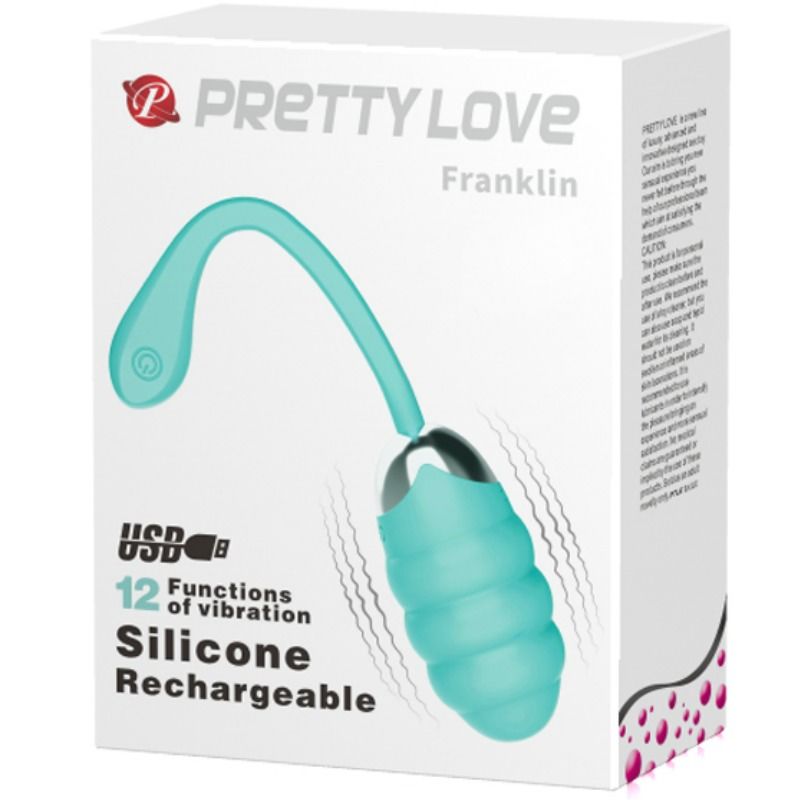 Pretty Love Smart Franklin Vibrating Egg | Niks.fi verkkokauppa