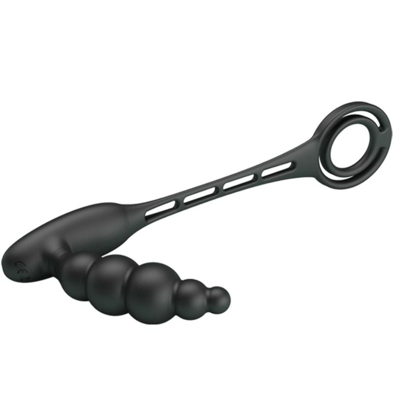 Pretty Love Penis Rings With Vibrator Plug | Niks.fi verkkokauppa
