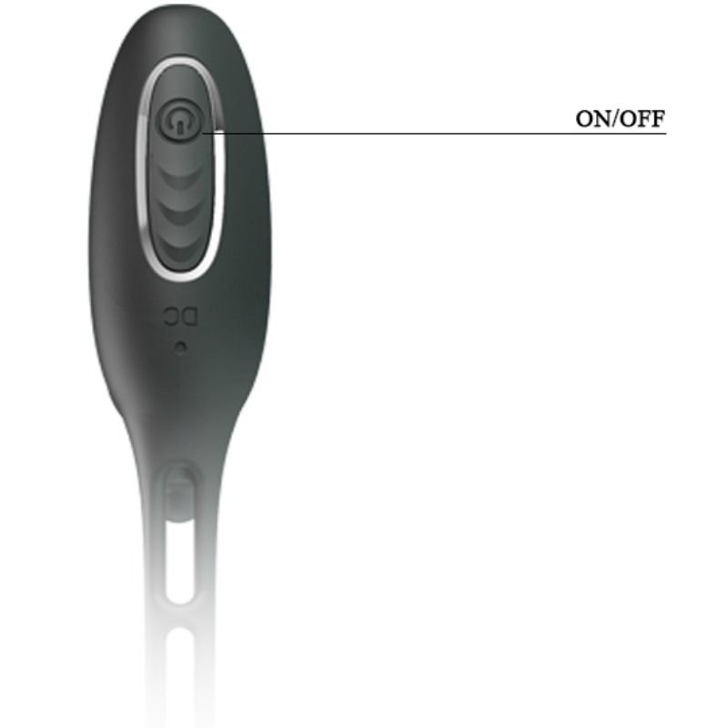 Pretty Love Penis Rings With Vibrator Plug | Niks.fi verkkokauppa