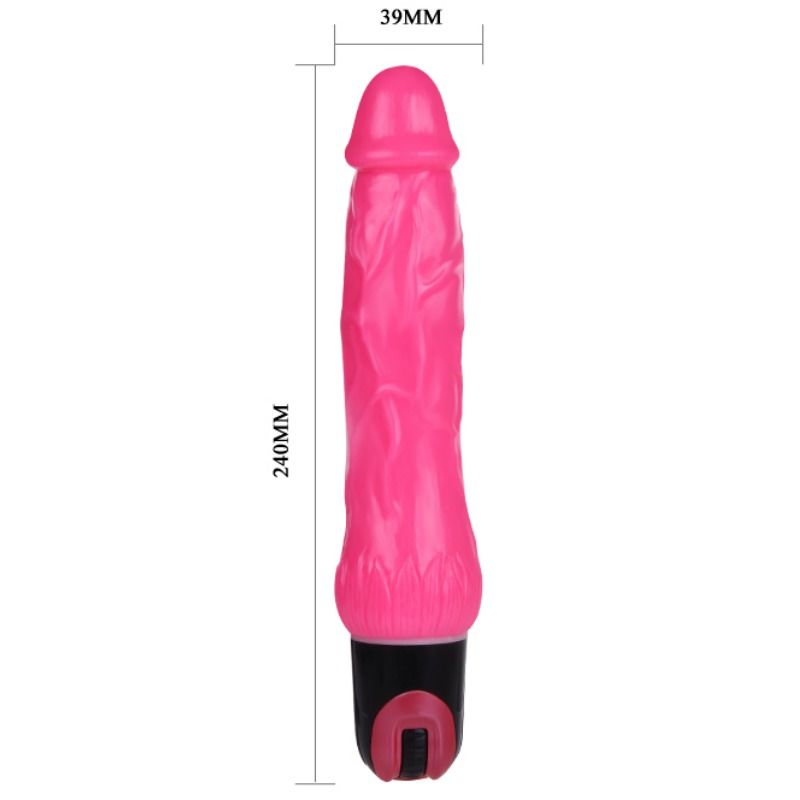 Baile Vibrator Daaply Pleasure Multispeed Pink | Niks.fi verkkokauppa