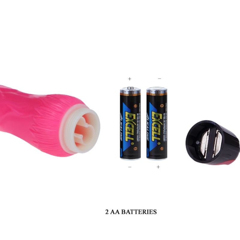 Baile Vibrator Daaply Pleasure Multispeed Pink | Niks.fi verkkokauppa