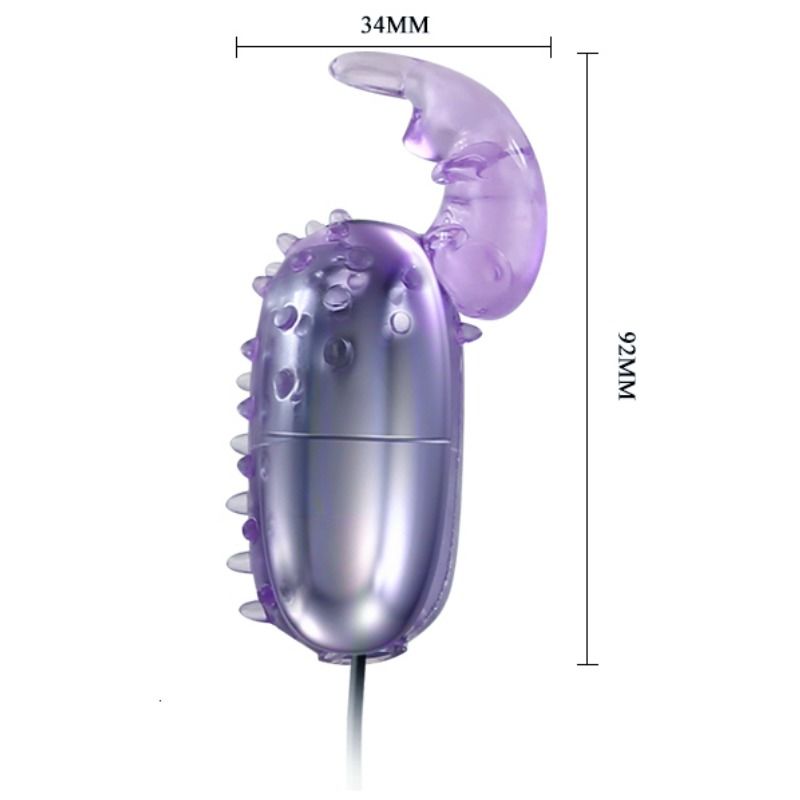 Baile Super Vibrator Vibrating Egg With Stimulator | Niks.fi verkkokauppa