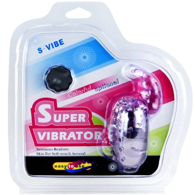 Baile Super Vibrator Vibrating Egg With Stimulator | Niks.fi verkkokauppa