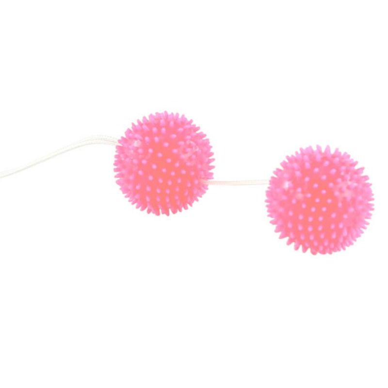 Baile A Deeply Pleasure Pink Textured Balls 3.6 Cm | Niks.fi verkkokauppa