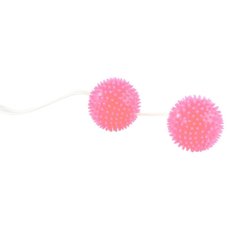 Baile A Deeply Pleasure Pink Textured Balls 3.6 Cm | Niks.fi verkkokauppa