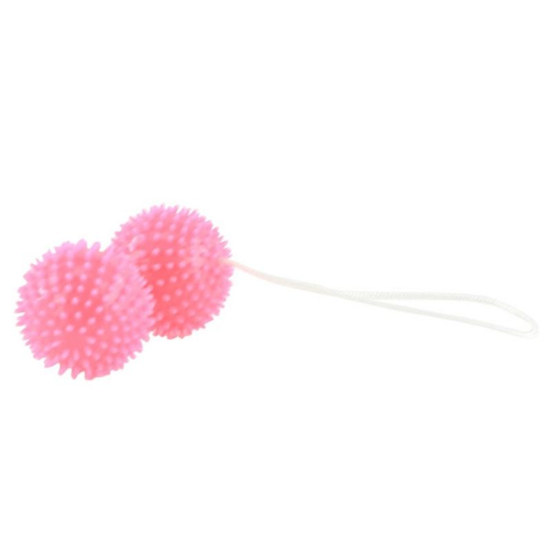 Baile A Deeply Pleasure Pink Textured Balls 3.6 Cm | Niks.fi verkkokauppa