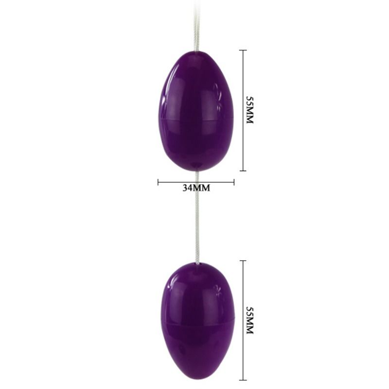 Baile Twins Balls Lilac Anal Balls | Niks.fi verkkokauppa