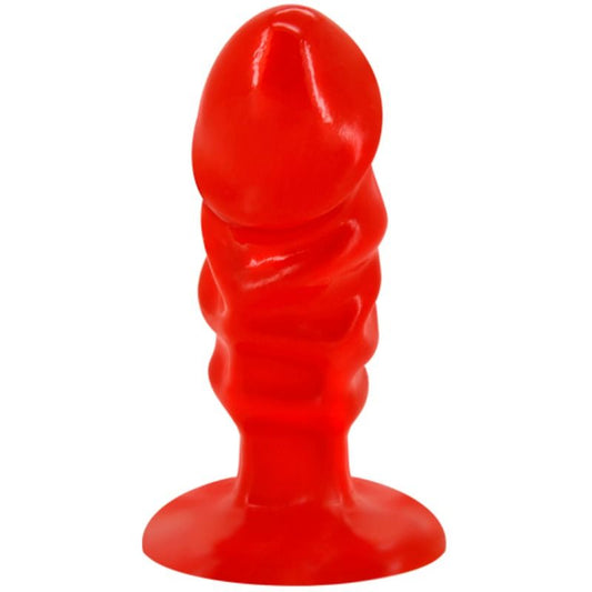 Baile Unisex Anal Plug With Red Suction Cup | Niks.fi verkkokauppa