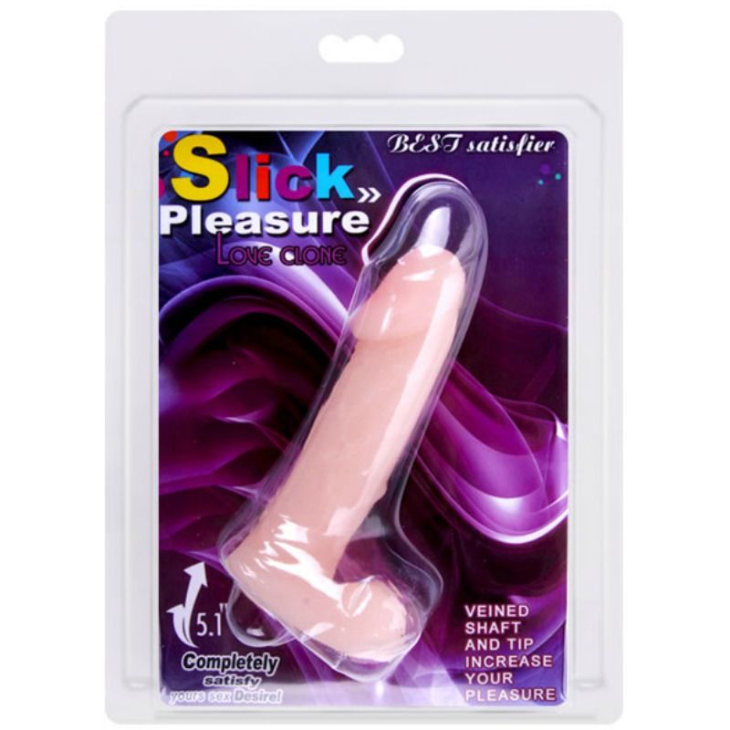 Baile Slick Pleasure Realistic Dildo | Niks.fi verkkokauppa