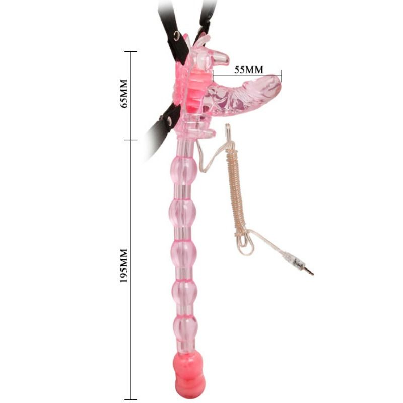 Baile Butterfly Strap On | Niks.fi verkkokauppa