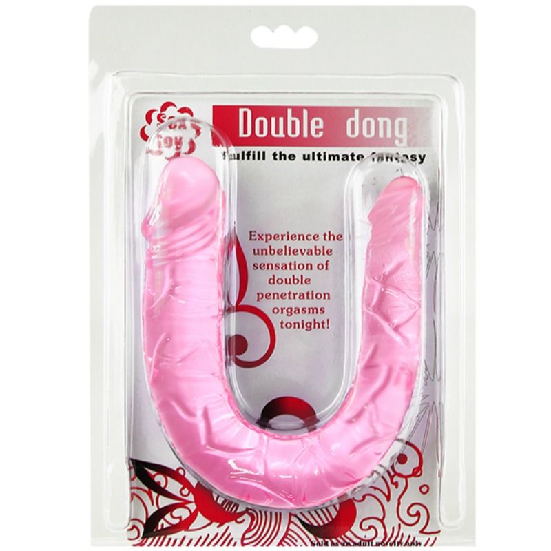 Baile Double Dong Double Pink Dildo | Niks.fi verkkokauppa