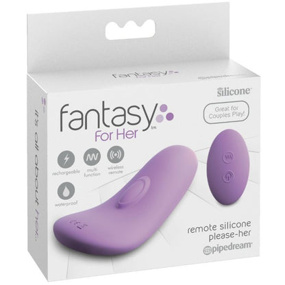 Fantasy For Her Remote Silicone Please-Her | Niks.fi verkkokauppa