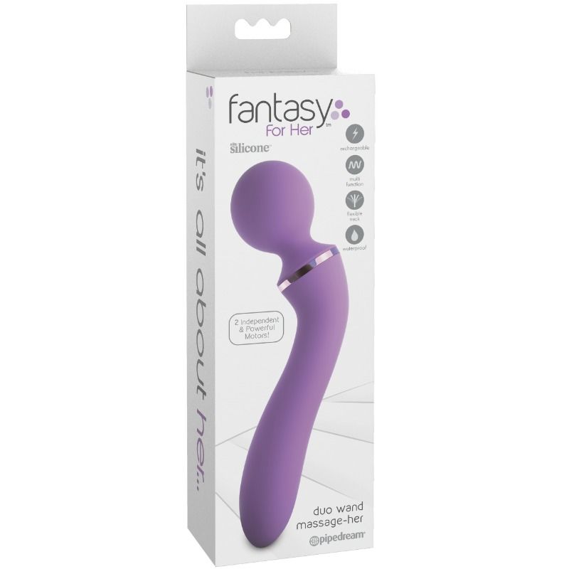 Fantasy For Her Duo Wand Massage Her | Niks.fi verkkokauppa