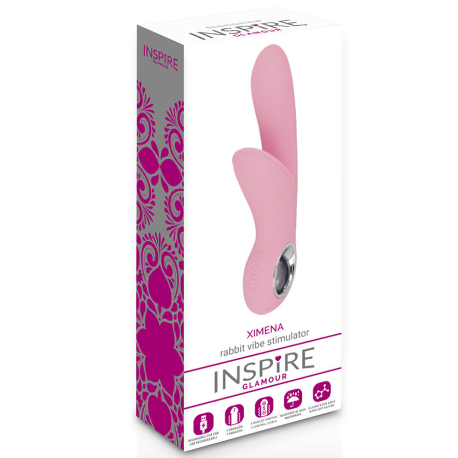 Ximena Rabbit Vibraattori - Pinkki | Niks.fi verkkokauppa