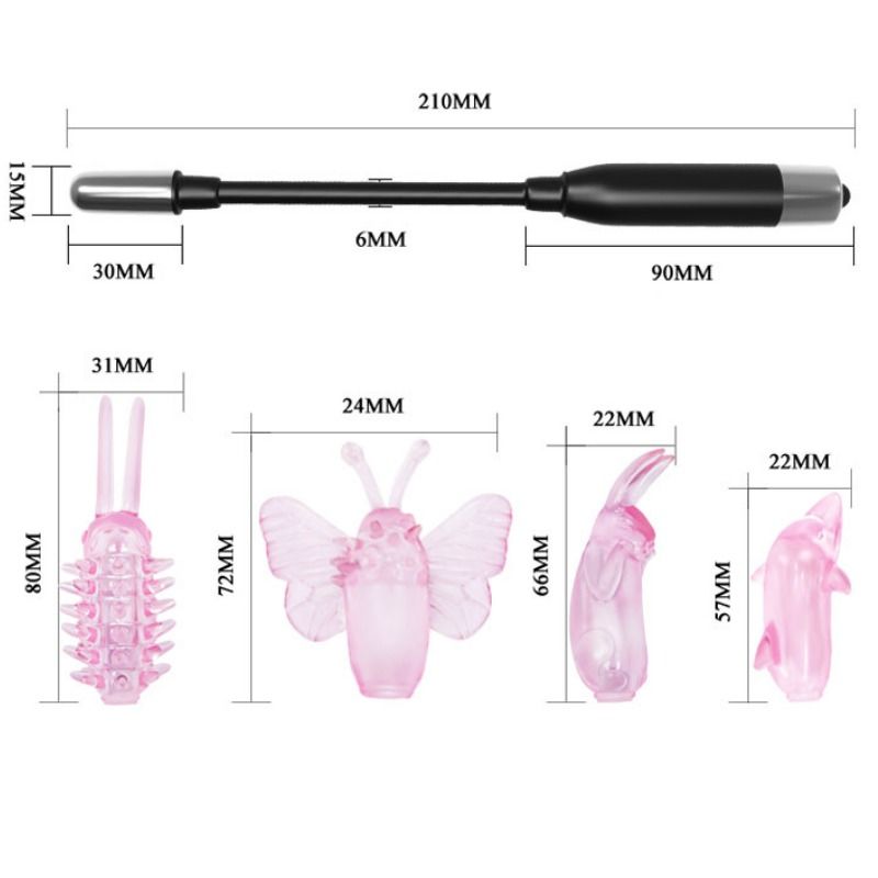 Baile Wizard Magic Wand Stimulator With Vibration | Niks.fi verkkokauppa