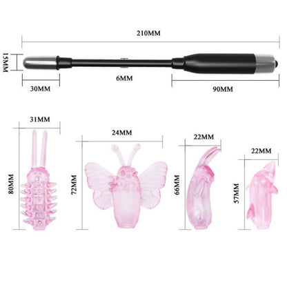 Baile Wizard Magic Wand Stimulator With Vibration | Niks.fi verkkokauppa