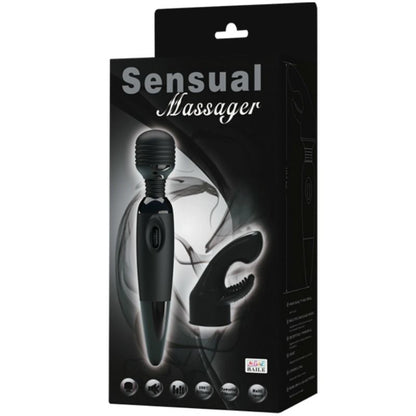 Baile Sensual Massager With Interchangeable Head | Niks.fi verkkokauppa