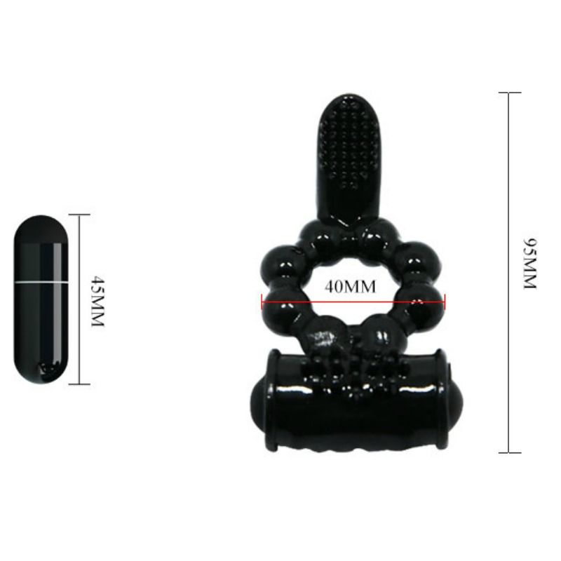 Baile Sweet Ring Ring With Double Stimulator | Niks.fi verkkokauppa