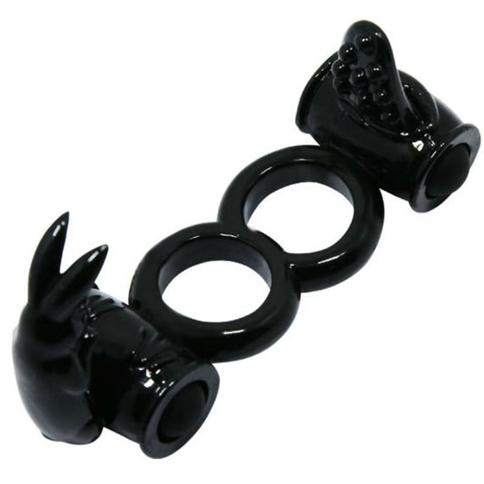 Baile Sweet Ring Double Ring With Double Rabbit | Niks.fi verkkokauppa