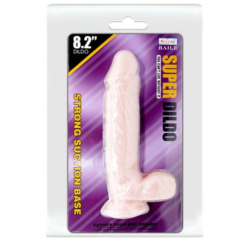 Baile Super Realistic Natural Dildo | Niks.fi verkkokauppa