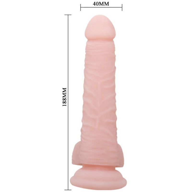 Baile Super Realistic Natural Dildo 18.8 Cm | Niks.fi verkkokauppa