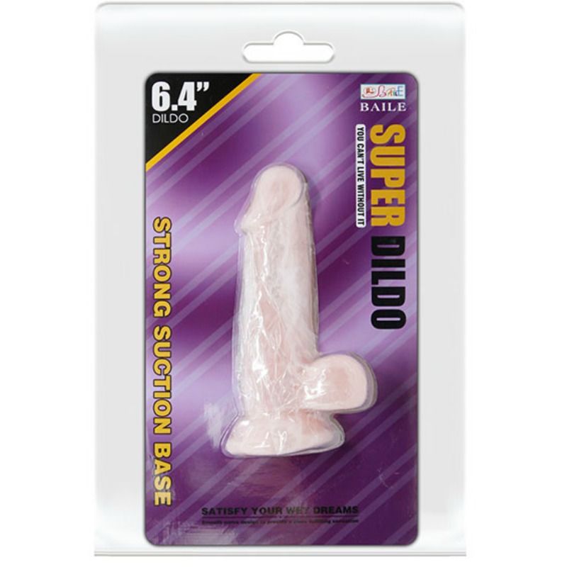 Baile Super Realistic Natural Dildo 16.5 Cm | Niks.fi verkkokauppa