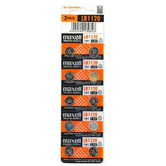 Maxell Battery Lr1120 1,5V 10 Units | Niks.fi verkkokauppa