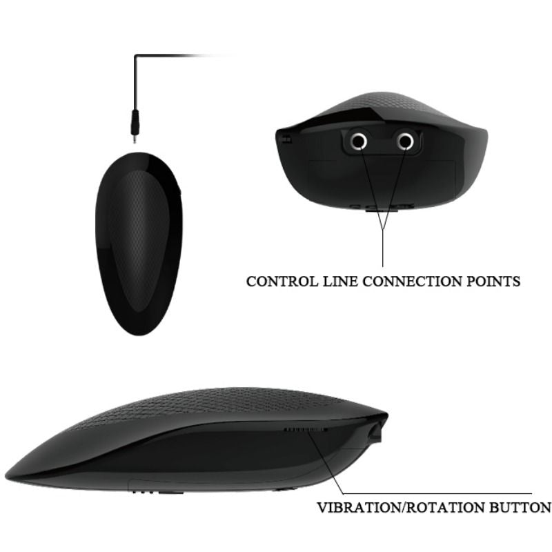 Baile Oliver Realistic Vibrator With Rotation Function | Niks.fi verkkokauppa