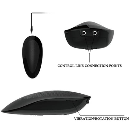 Baile Oliver Realistic Vibrator With Rotation Function | Niks.fi verkkokauppa