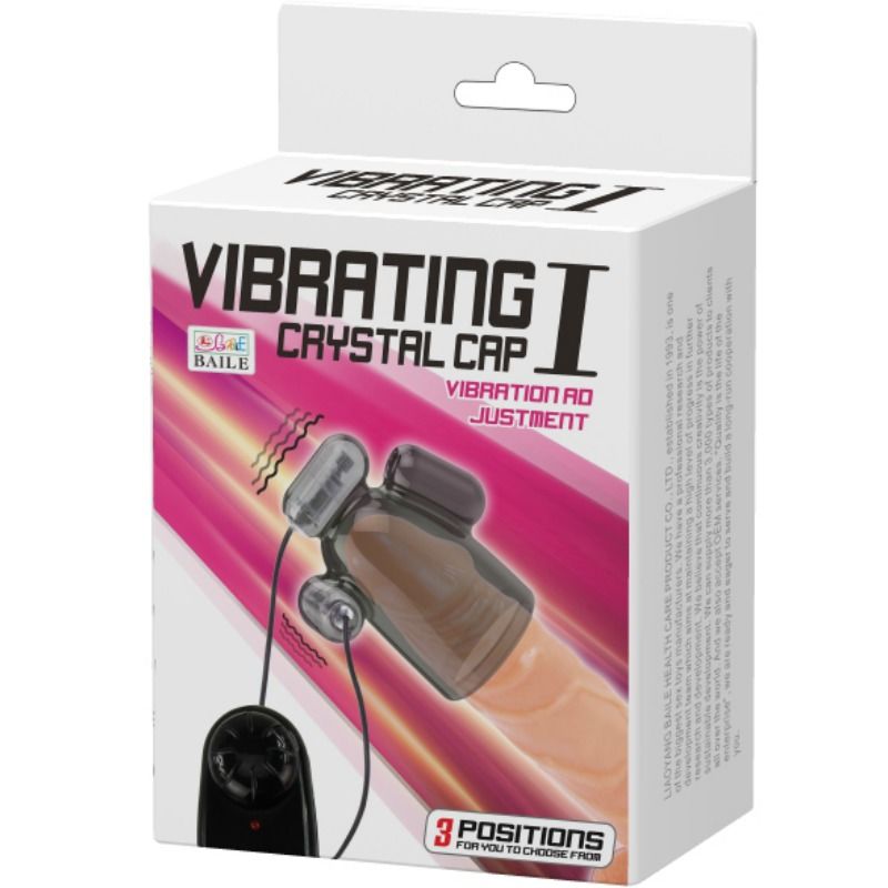 Baile Vibrating Cover Vibrating Crystal Cap I | Niks.fi verkkokauppa