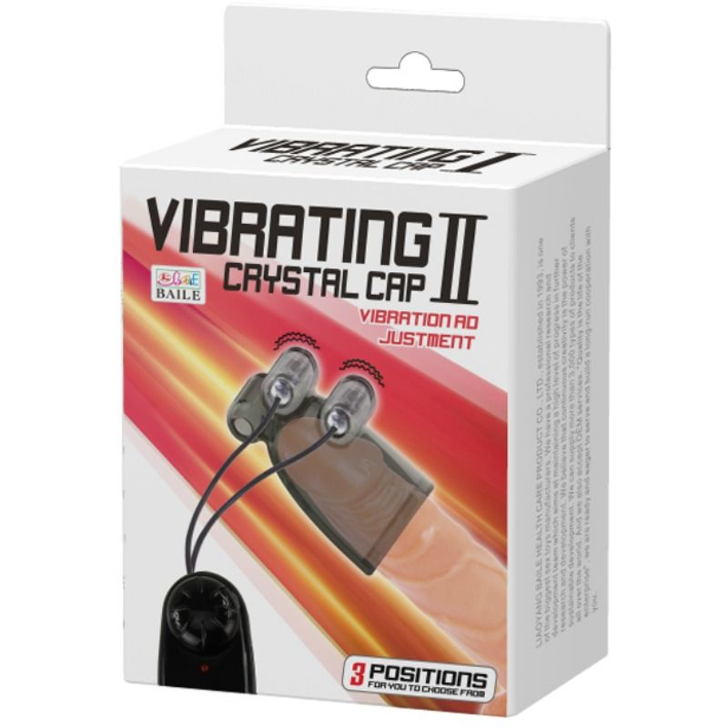 Baile Vibrating Cover Vibrating Crystal Cap Ii | Niks.fi verkkokauppa