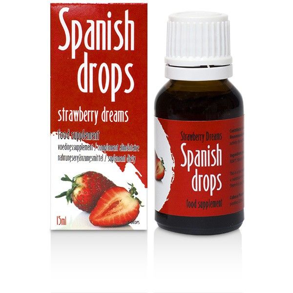 Cobeco Spanish Fly Strawberry Dreams 15 Ml | Niks.fi verkkokauppa