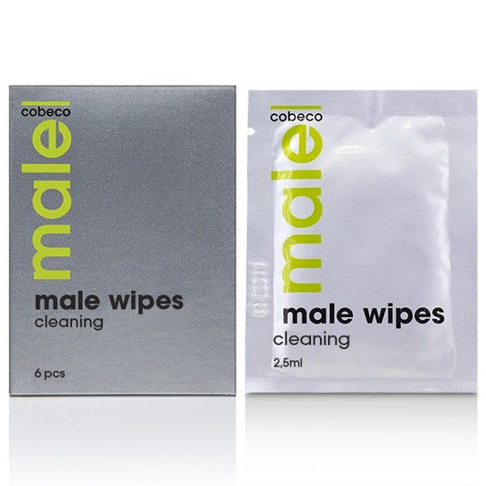 Cobeco Male Wipes Cleaning 6 X 2.5Ml | Niks.fi verkkokauppa