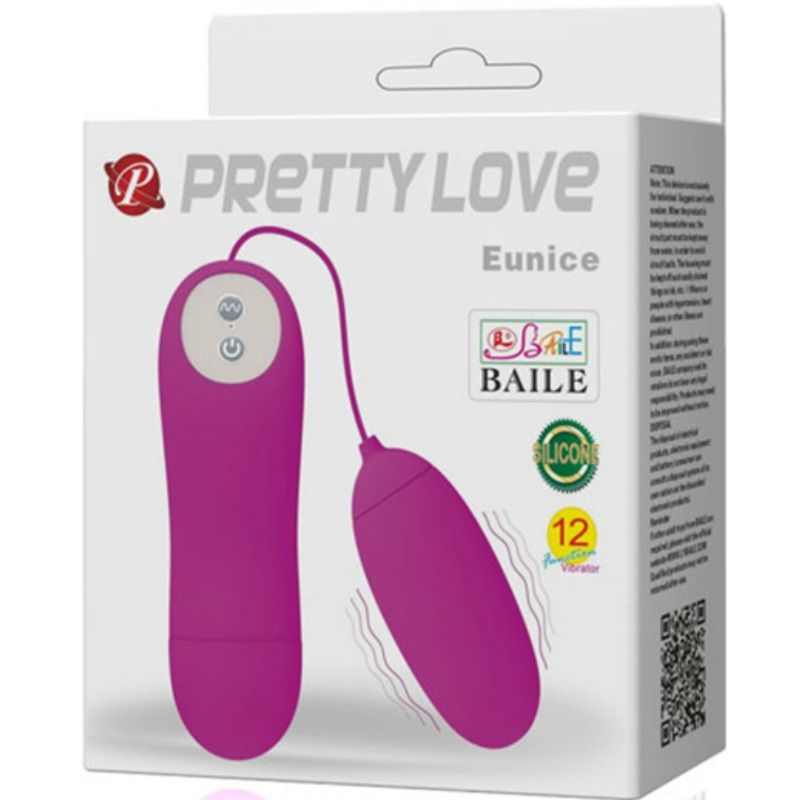 Pretty Love Eunice Vibrating Egg | Niks.fi verkkokauppa
