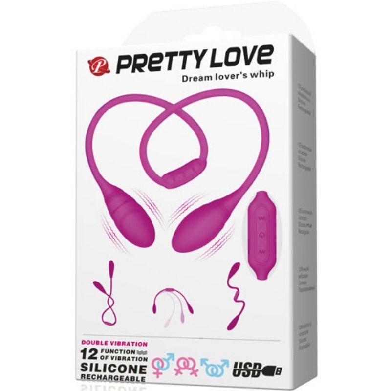 Pretty Love Unisex Stimulator Dream Lovers Whip | Niks.fi verkkokauppa