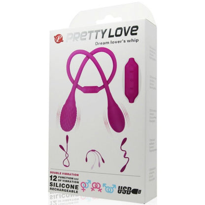 Pretty Love Unisex Stimulator Dream Lovers Whip 2 | Niks.fi verkkokauppa
