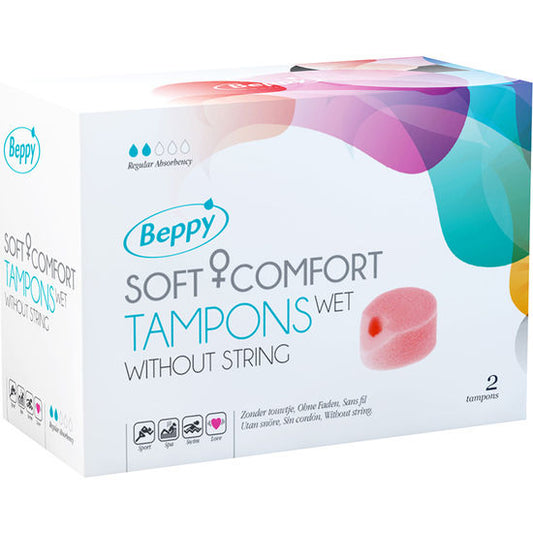 Beppy Soft Comfort Tampons Wet 2Units | Niks.fi verkkokauppa