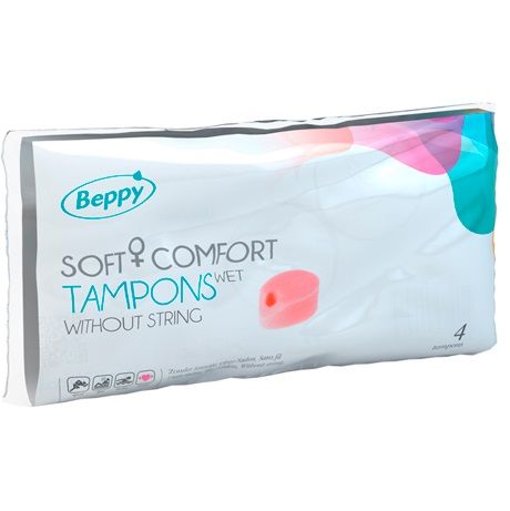 Beppy Soft Comfort Tampons Wet 4 Units | Niks.fi verkkokauppa