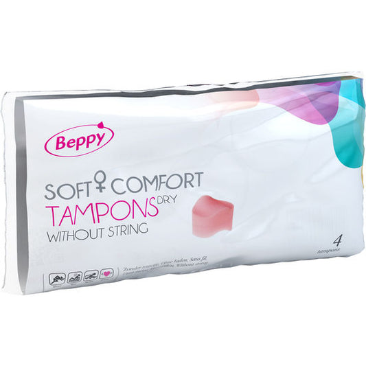 Beppy Soft-Comfort Tampons Dry 4 Units | Niks.fi verkkokauppa