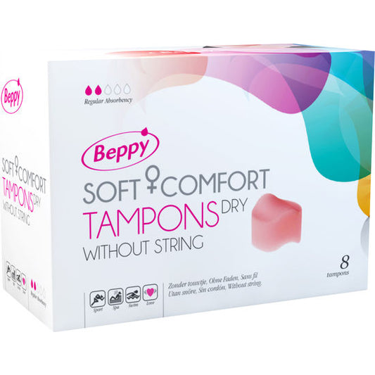 Beppy Soft-Comfort Tampons Dry 8 Units | Niks.fi verkkokauppa