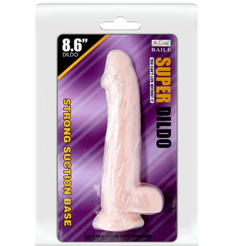 Baile Super Realistic Dildo 22 Cm | Niks.fi verkkokauppa