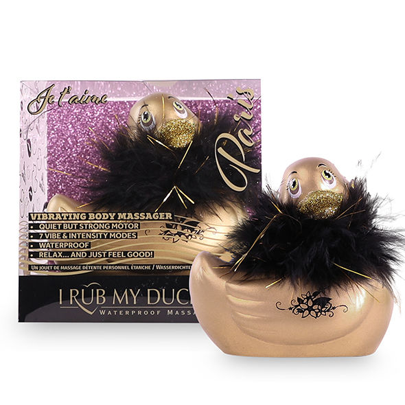 Big Tease Toys I Rub My Duckie 2.0 | Paris (Gold) | Niks.fi verkkokauppa