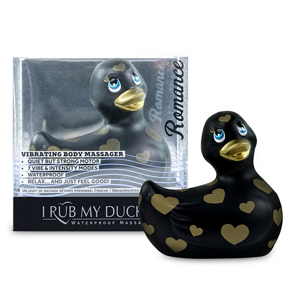 Big Tease Toys I Rub My Duckie 2.0 | Romance (Black & Gold) | Niks.fi verkkokauppa