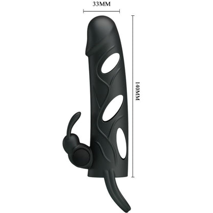 Pretty Love Silicone Cover With Vibration 14 Cm 2.0 | Niks.fi verkkokauppa