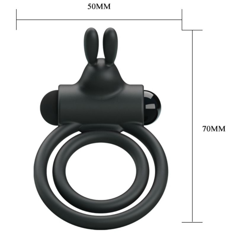 Pretty Love Osmond Silicone Vibrator Ring | Niks.fi verkkokauppa