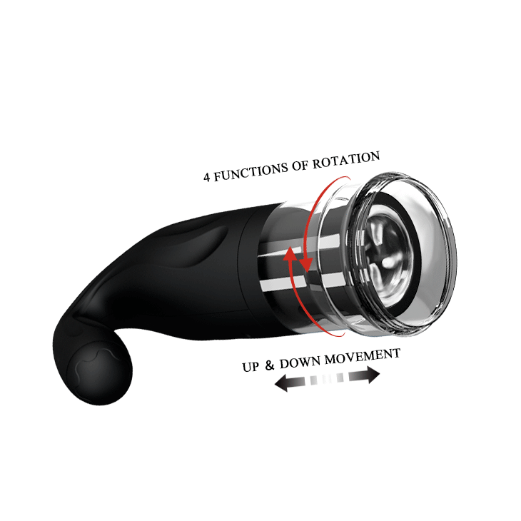 Pretty Love Breton Multifunction Rechargeable Masturbator | Niks.fi verkkokauppa